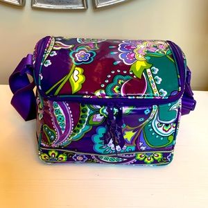 VERA BRADLEY COOLER BAG heather pattern